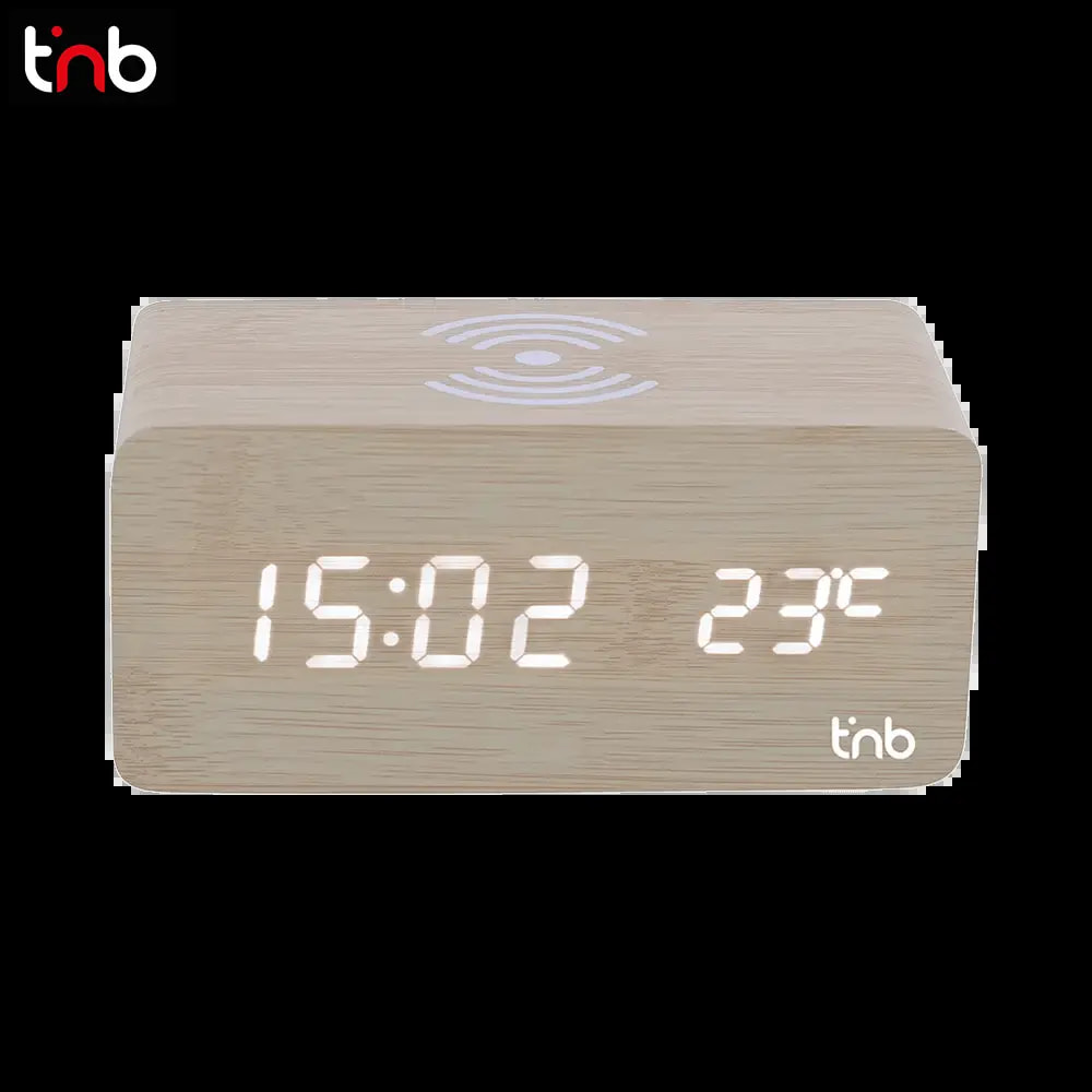 Réveil avec Charge à Induction T'nb Beige