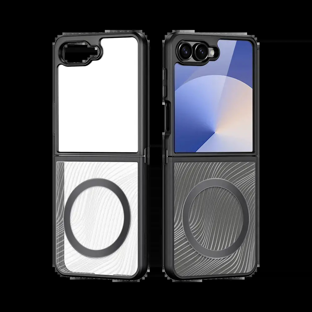 Coque MagSafe anti-chocs – Samsung Galaxy Z Flip 7 5G – Dux Ducis Aimo Mag Noir - Vue 2