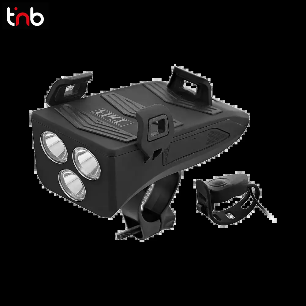 Support smartphone pour vélo T'nb UMHOLD4IN1 4 en 1 - Noir