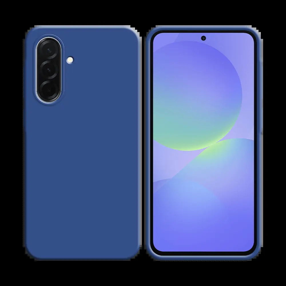 Coque silicone Samsung Galaxy A36 5G / A56 5G - Bleu Marine