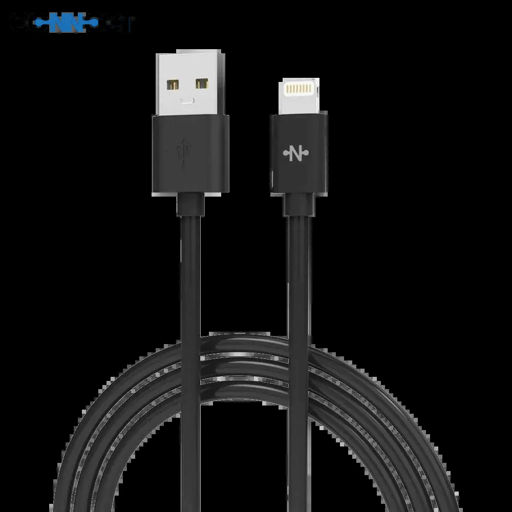 Câble Data USB vers Lightning CONNECT (1m) Noir