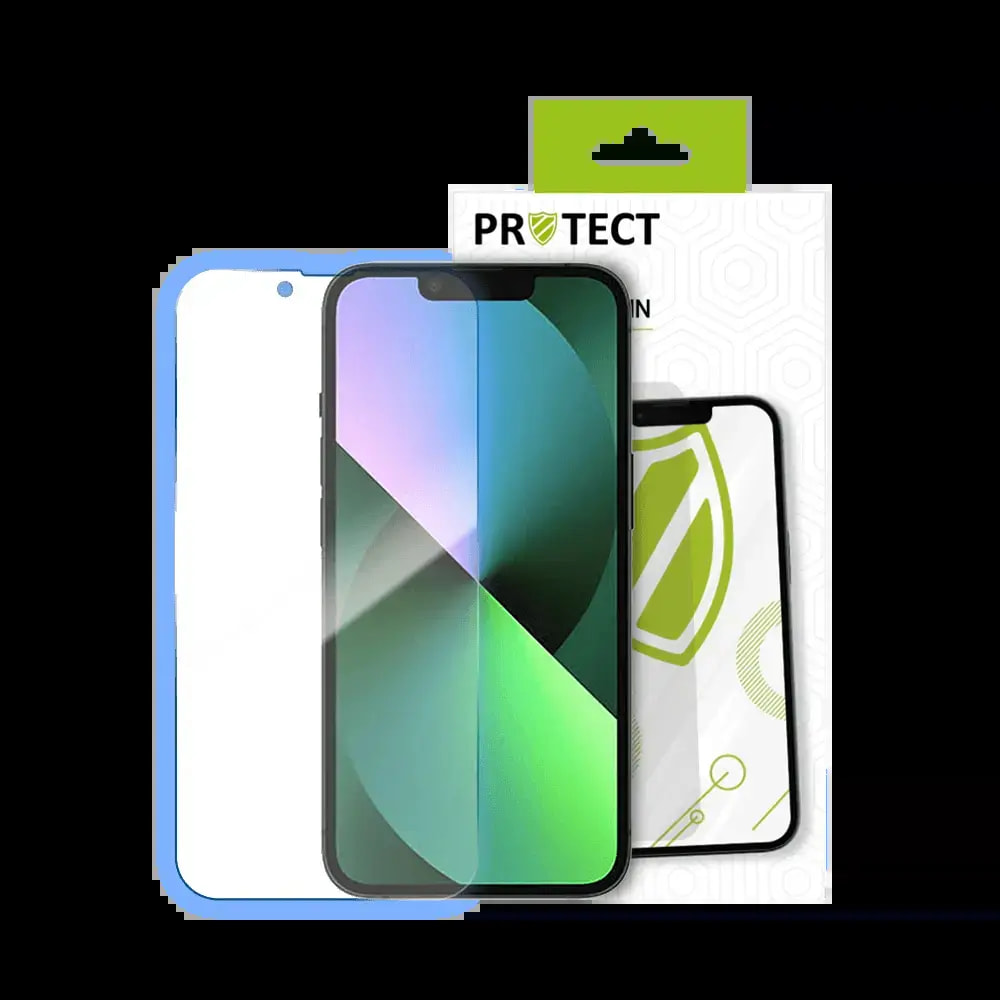 Verre trempé iPhone 13 mini protection 9H - PROTECT Transparent - Vue 2