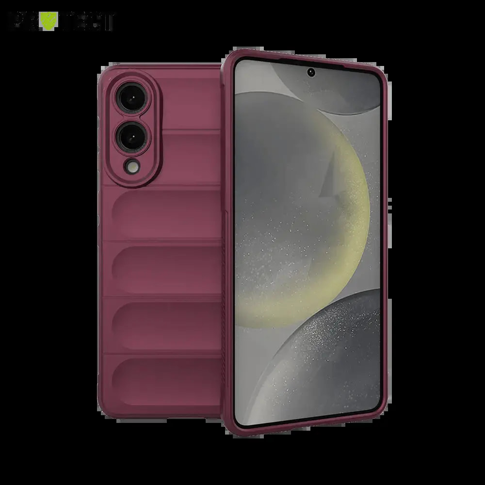 Coque de protection antichoc renforcée – Samsung Galaxy S25 Edge – PROTECT IX008 Prune