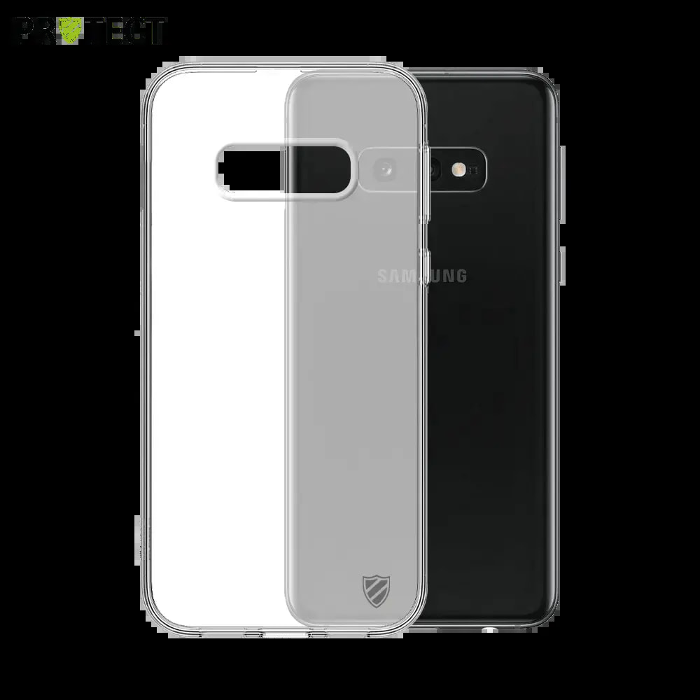Coque Silicone PROTECT pour Samsung Galaxy S10e G970 Transparent