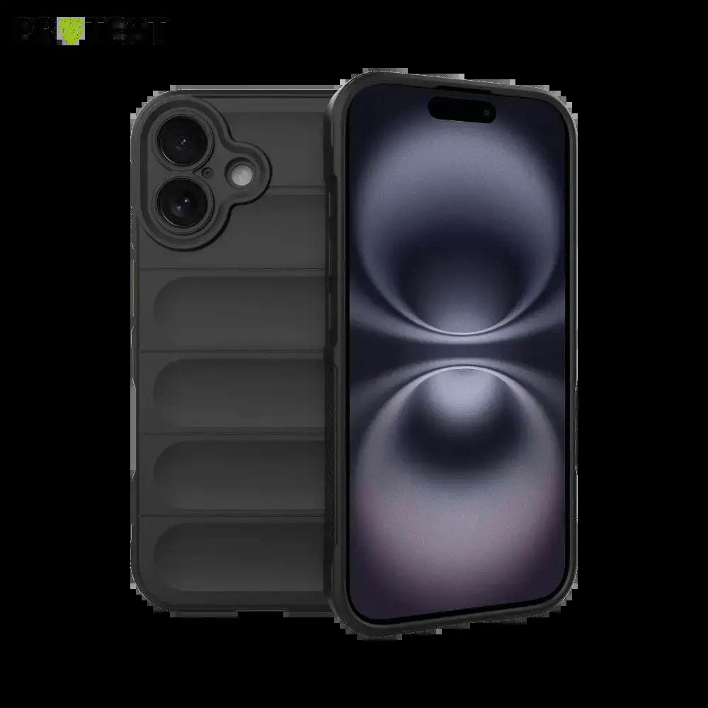 Coque de protection iPhone 16 antichoc renforcée - PROTECT IX008 Noir