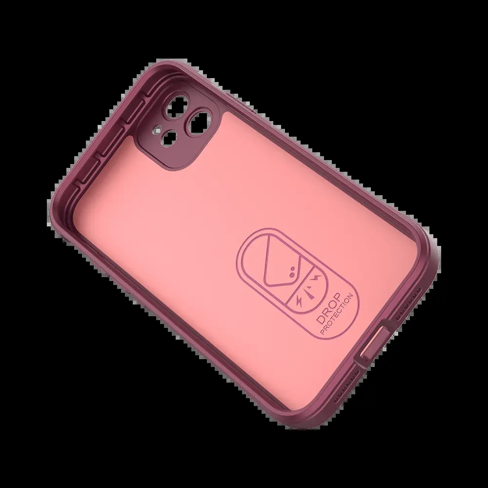 Coque de protection antichoc renforcée iPhone 11 - PROTECT IX008 Prune - Vue 4