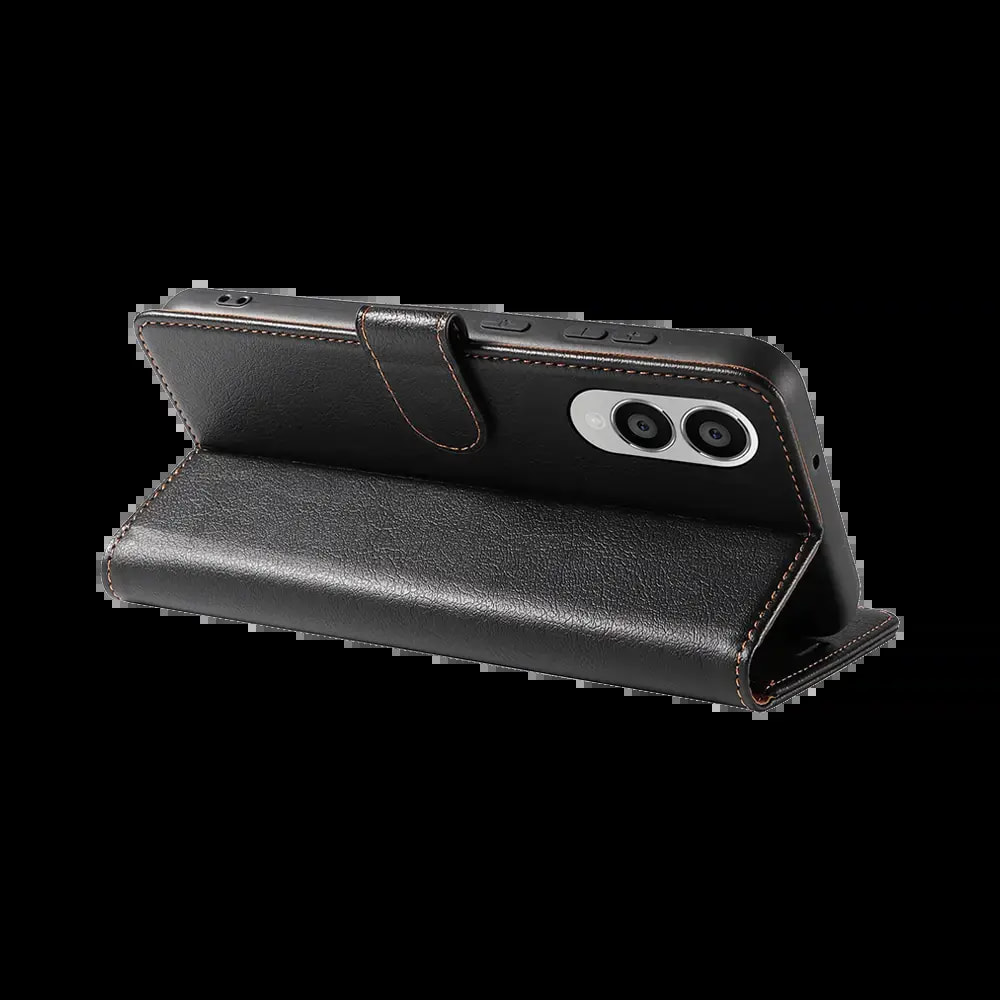 Housse folio anti-RFID Samsung Galaxy S25 Edge – PROTECT IP011 Noir - Vue 2