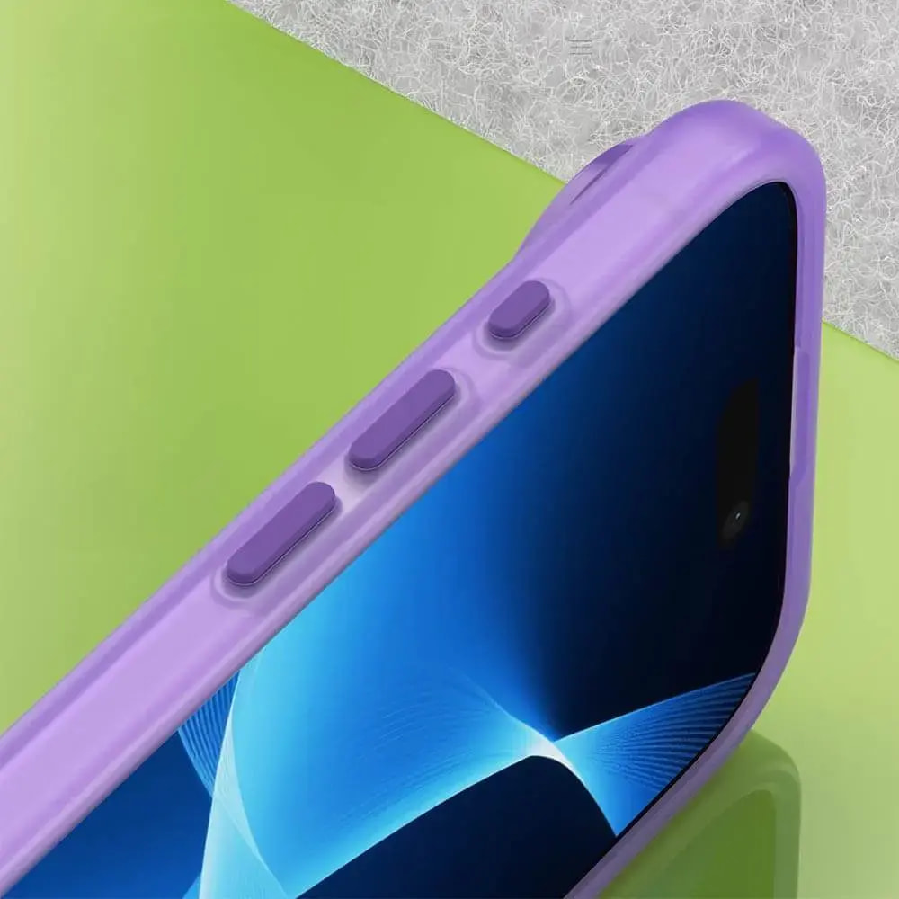 Coque MagSafe bi-matière iPhone Air - PROTECT MF-006 Violet Foncé - Vue 3