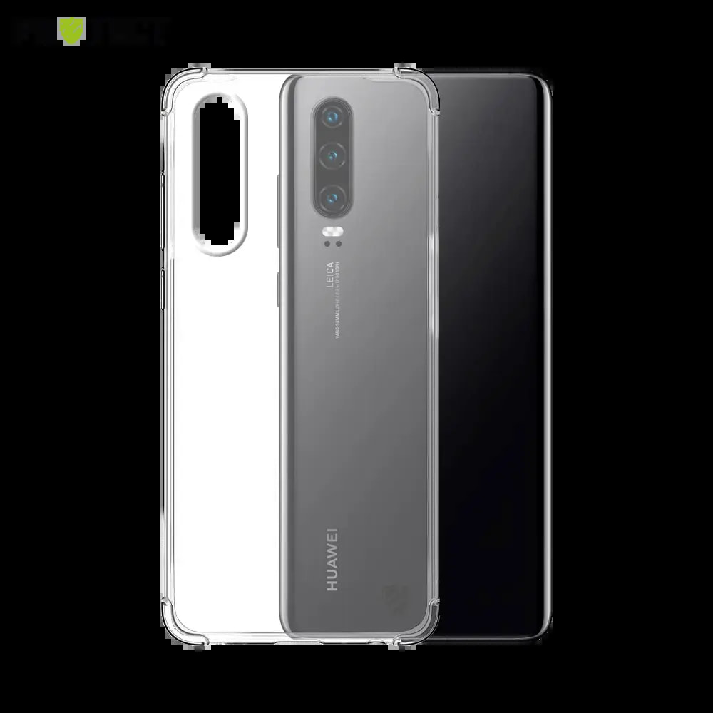 Coque antichoc renforcée transparente Huawei P30 - silicone PROTECT