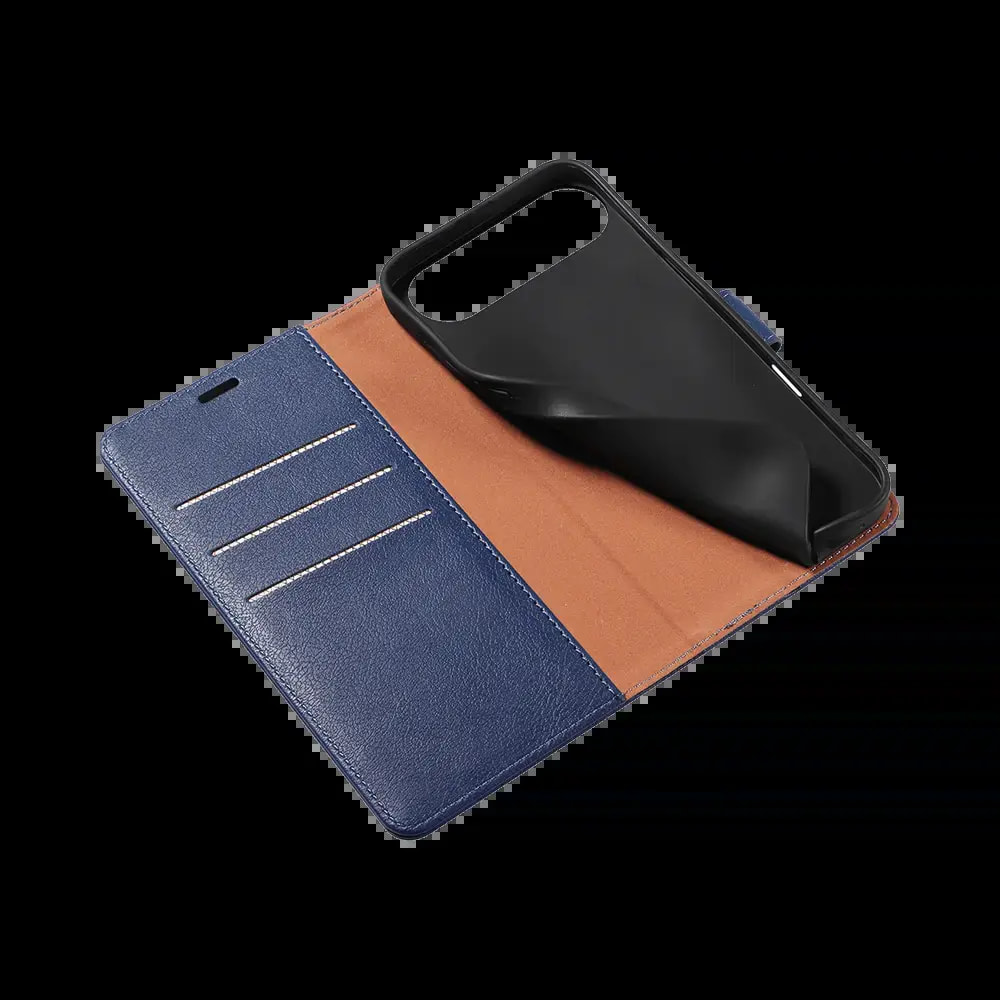 Housse folio anti-RFID iPhone Air – PROTECT IP011 Marron - Vue 4