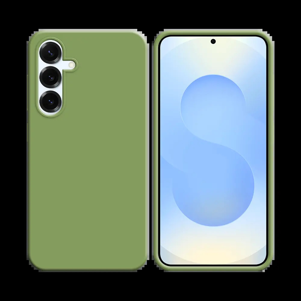 Coque silicone Samsung Galaxy S25+ - Vert