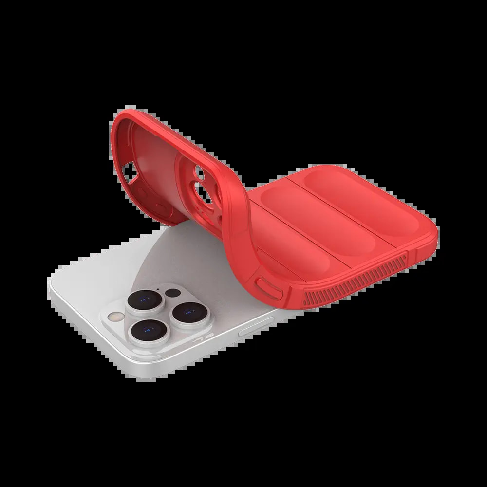 Coque de protection antichoc renforcée iPhone 13 Pro Max - PROTECT IX008 Rouge - Vue 3