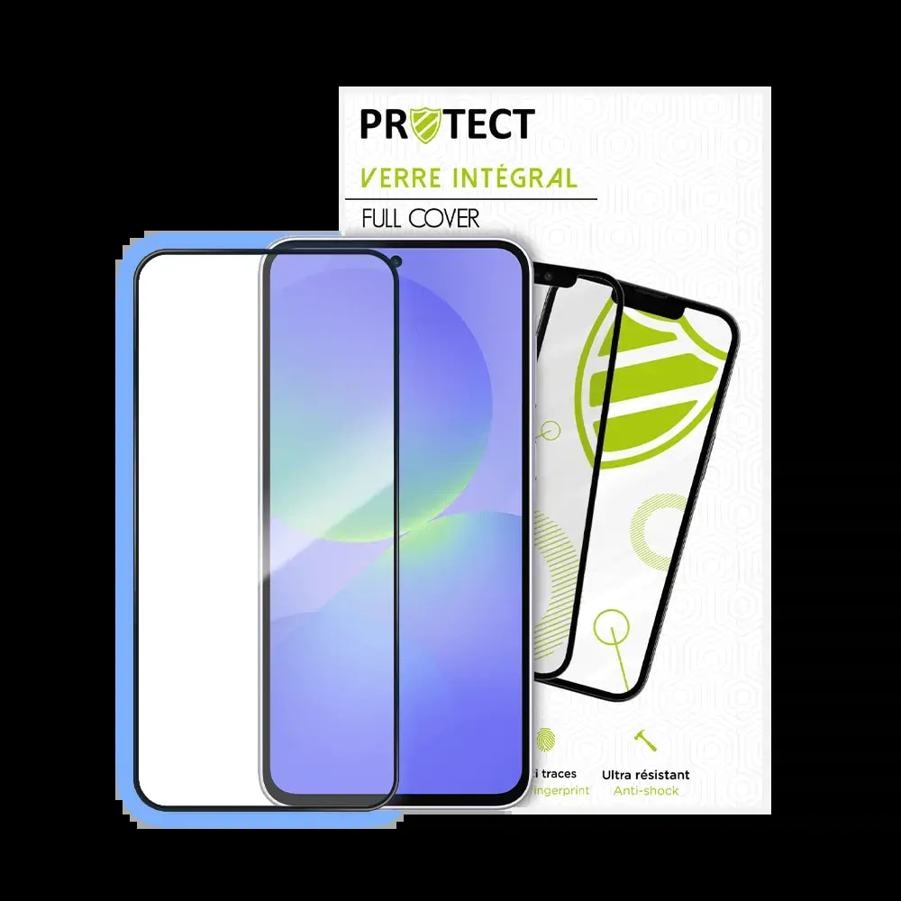 Verre trempé intégral Samsung Galaxy A36 5G / A56 5G protection écran 9H - PROTECT Noir - Vue 2