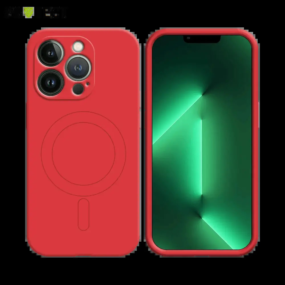 Coque de Protection PROTECT IZ001 pour Apple iPhone 13 Pro Max MagSafe Rouge