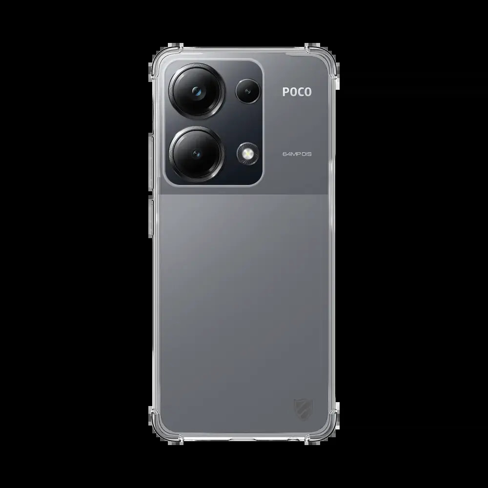 Coque antichoc renforcée transparente Xiaomi Poco M6 Pro 4G - silicone PROTECT - Vue 2