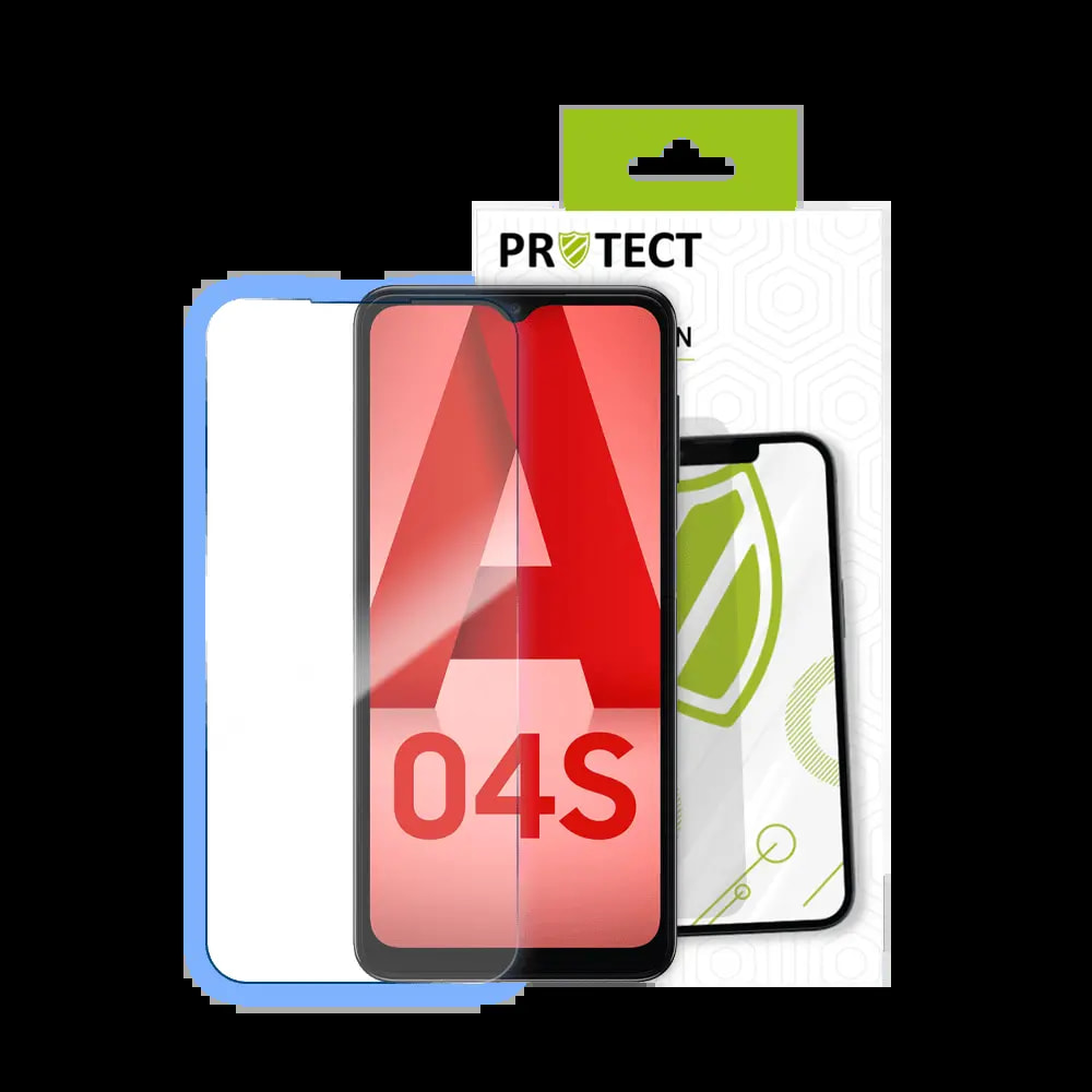 Verre trempé Samsung Galaxy A04s protection écran 9H - PROTECT Transparent - Vue 2