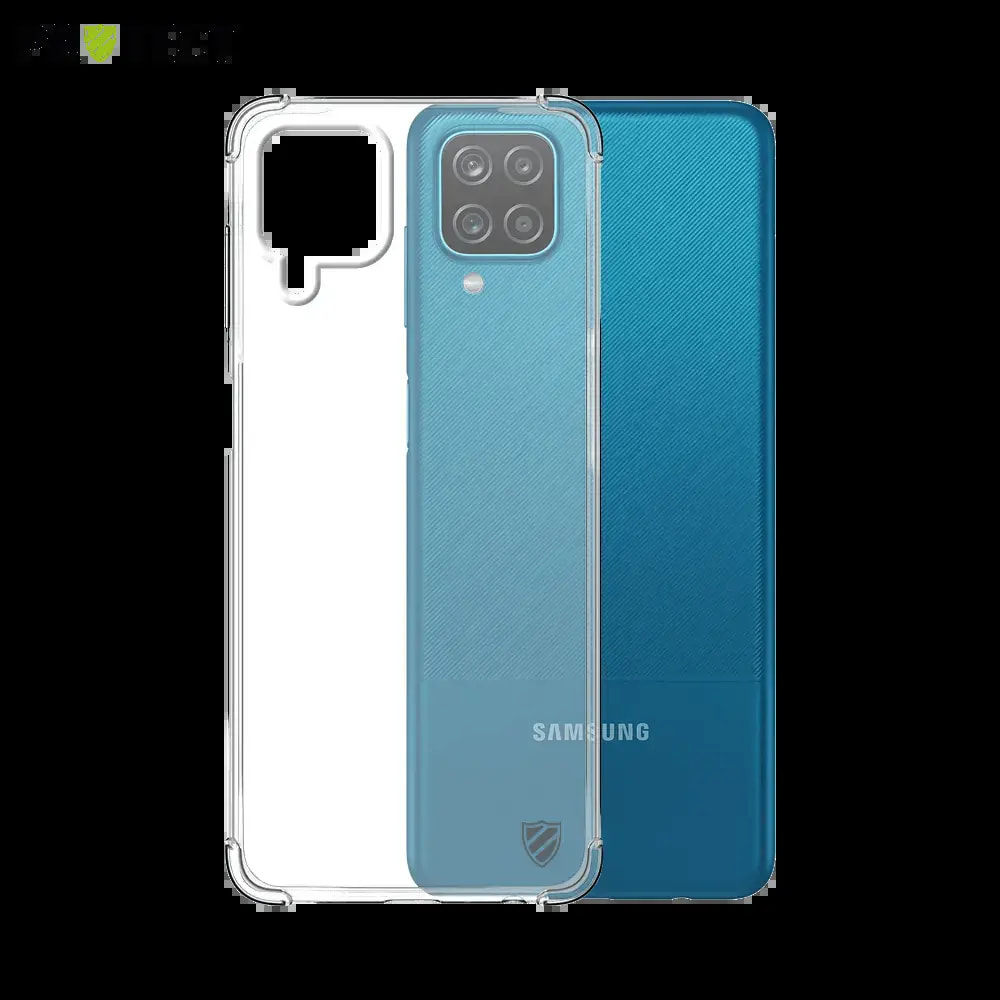 Coque antichoc renforcée transparente Samsung Galaxy A12 / M12 - silicone PROTECT