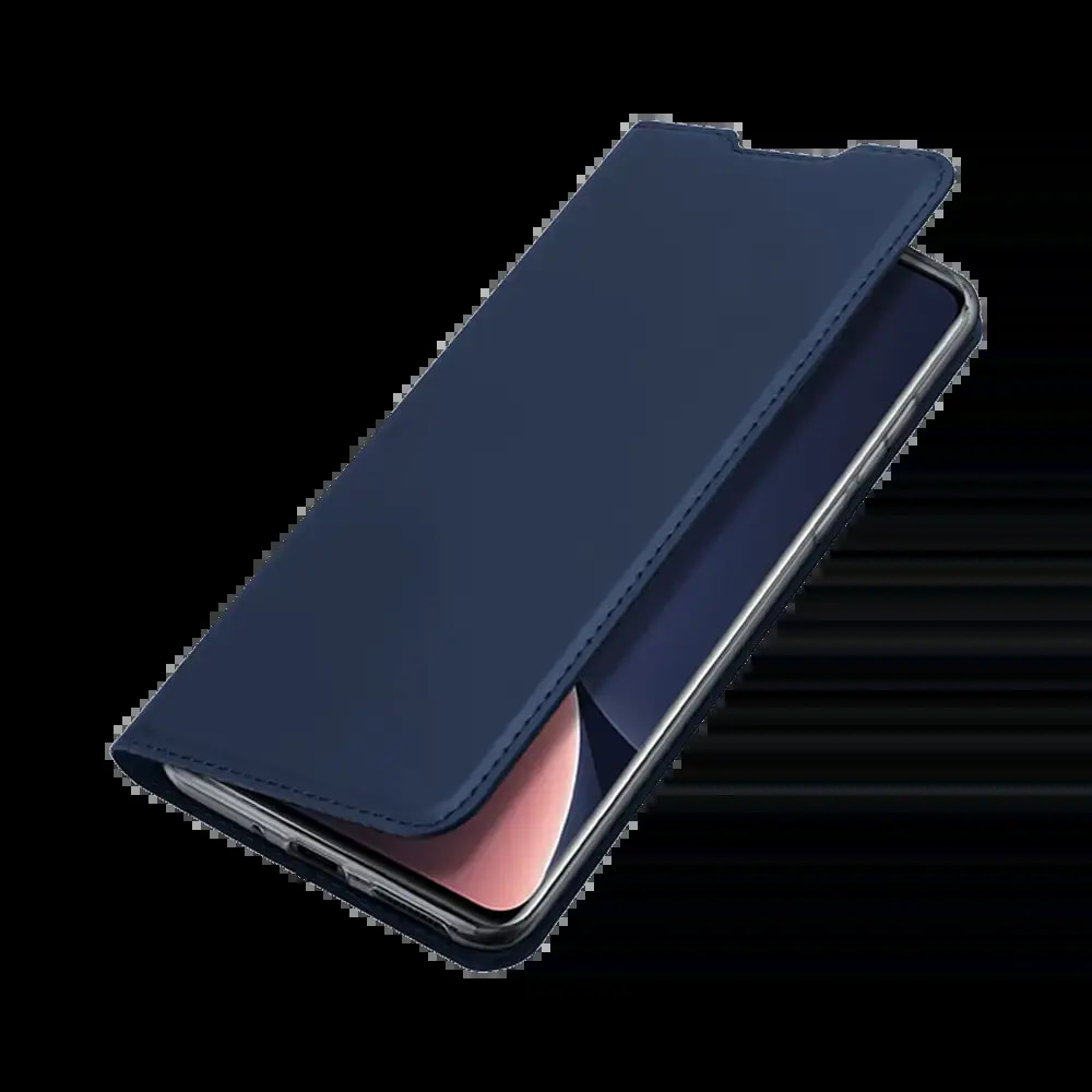 Housse folio Xiaomi 12 Pro porte-carte - Dux Ducis Skin Pro Bleu - Vue 3