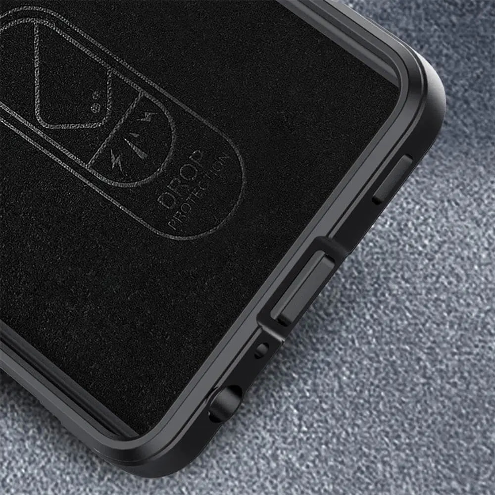 Coque de protection antichoc renforcée Samsung Galaxy A52 - PROTECT IX008 Noir - Vue 4
