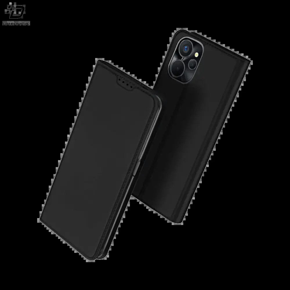 Housse folio Realme 9i 5G porte-carte - Dux Ducis Skin Pro Noir