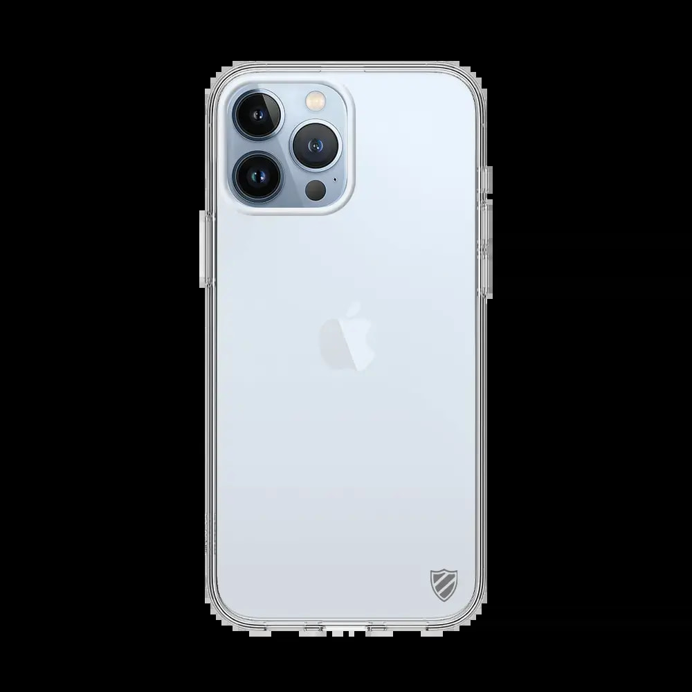 Coque silicone iPhone 13 Pro PROTECT - Transparent - Vue 2