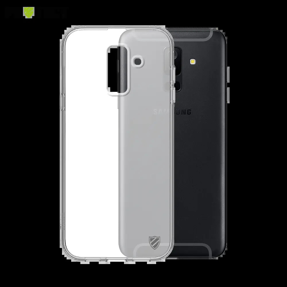 Coque silicone Samsung Galaxy A6+ - PROTECT Transparent