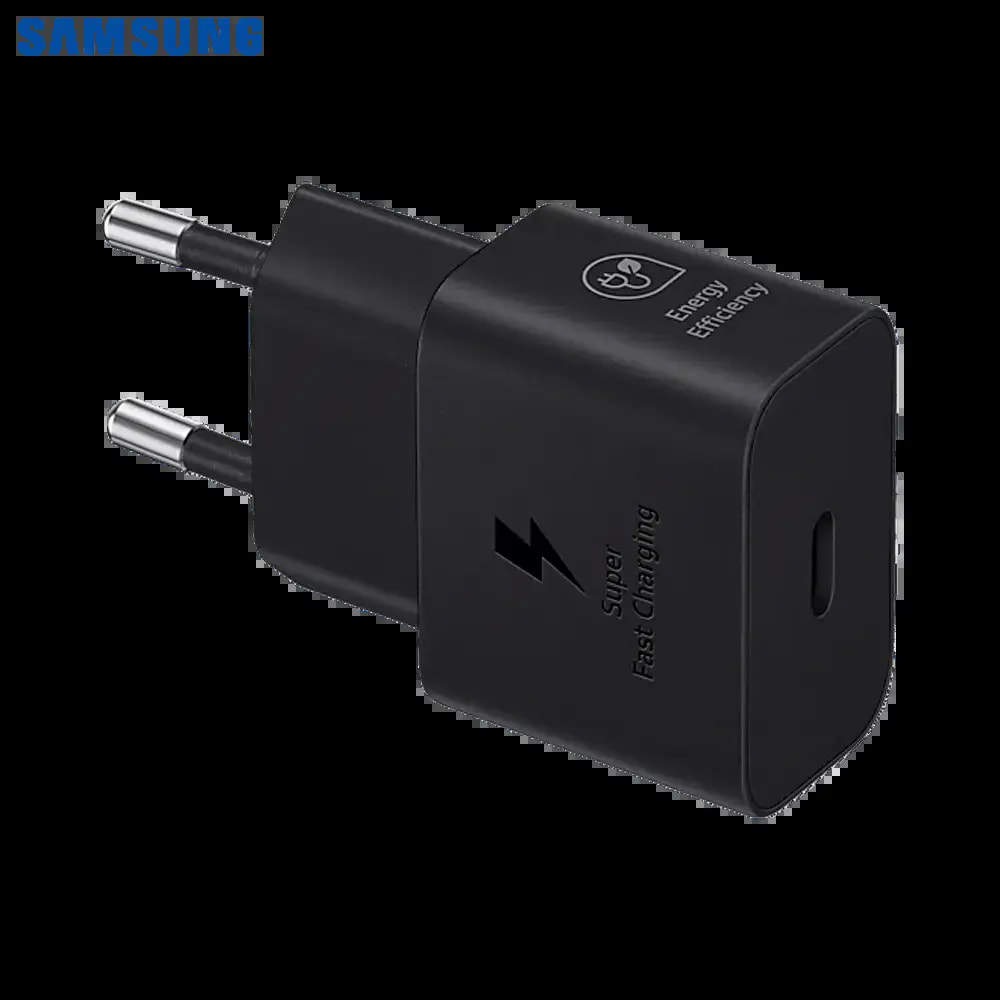 Chargeur secteur Samsung USB-C GaN 25W - Noir