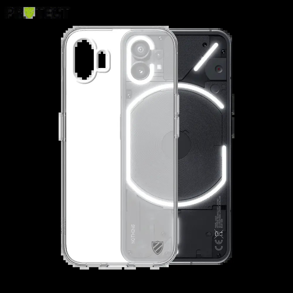 Coque silicone Nothing Phone (1) PROTECT - Transparent