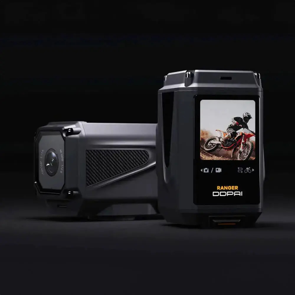 Dashcam Moto DDPAI Ranger Riding Cam - Vue 2