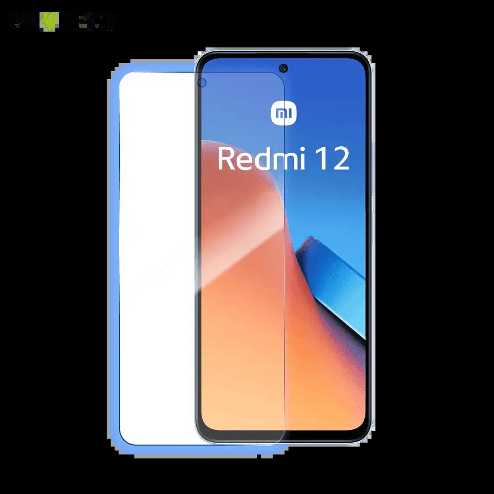 Verre trempé 9H – protection écran compatible Xiaomi Redmi 12 4G / 12 5G / Poco M6 Pro 5G – PROTECT Transparent