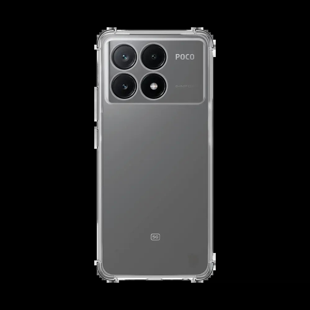 Coque antichoc renforcée transparente Xiaomi Poco X6 Pro 5G - PROTECT - Vue 2
