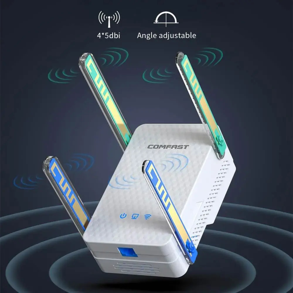 Répéteur WiFi 6 3000 Mbps – Comfast CF-XR185 V2 - Vue 3