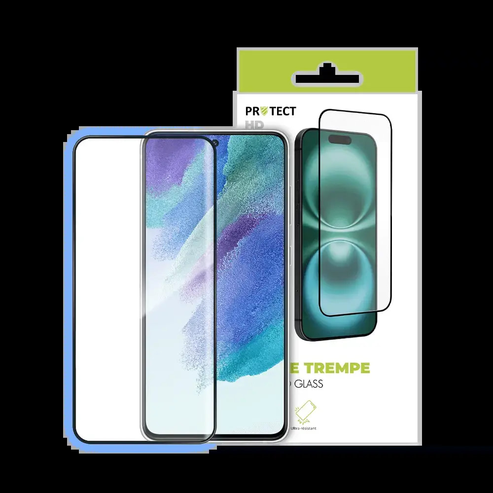 Verre trempé HD Samsung Galaxy S21 5G protection écran 9H - PROTECT Transparent - Vue 3