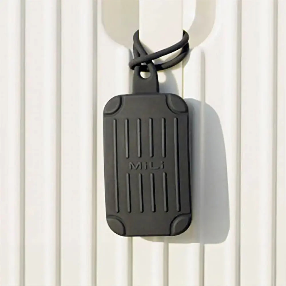 Traceur GPS Bagage MILI MiTag pour iOS Apple Find My - étiquette de voyage intégrée Blanc - Vue 3