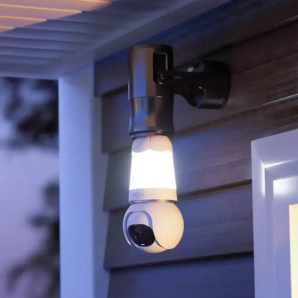 Caméra de Surveillance avec IA Imou Bulb Cam 3MP Blanc - Vue 4