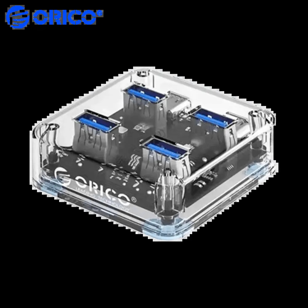 Hub Orico 4 Ports USB-A Transparent