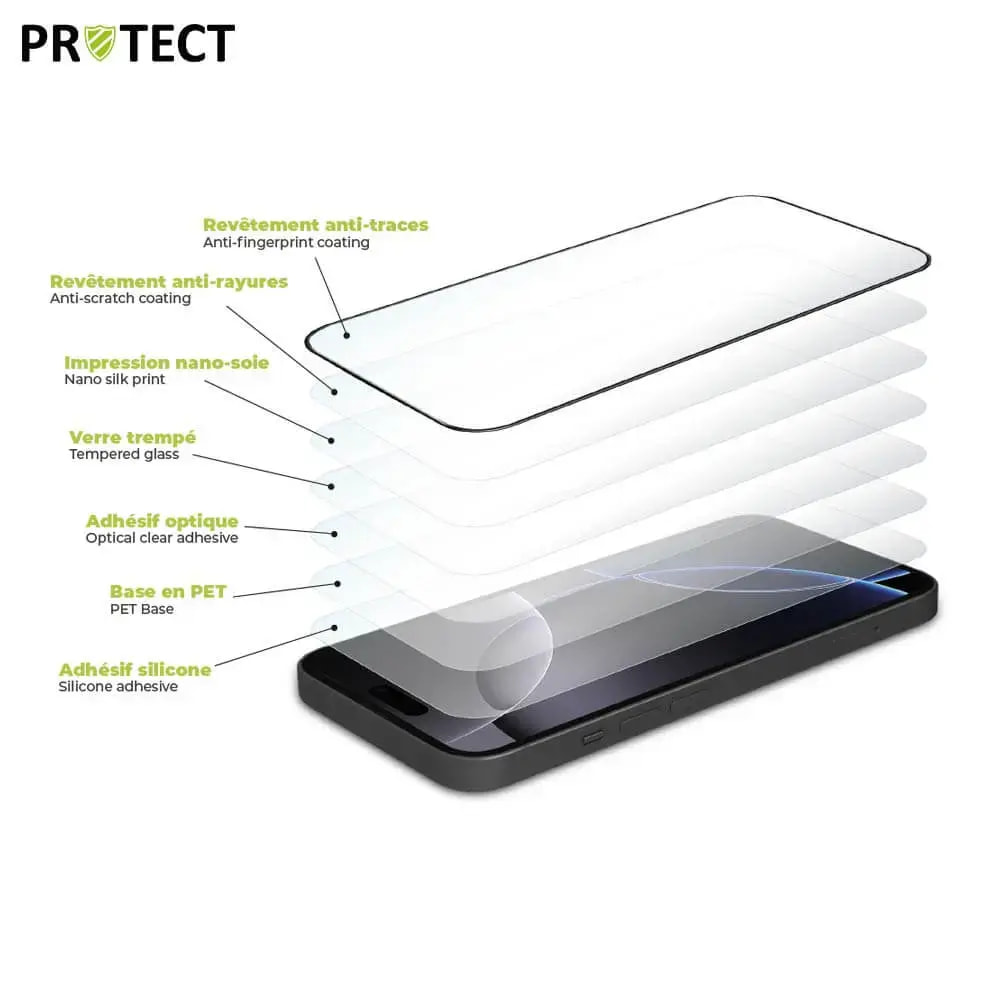 Verre trempé HD Samsung Galaxy A36 5G / A56 5G protection écran 9H - PROTECT Transparent - Vue 2
