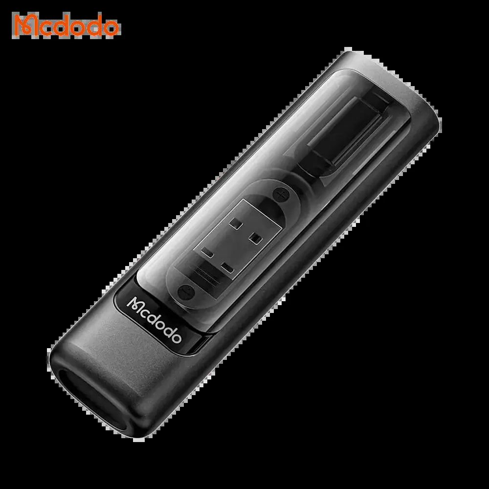Kit d'Accessoires (Connecteur USB-C + USB + Lightning + MicroUSB) Mcdodo Noir