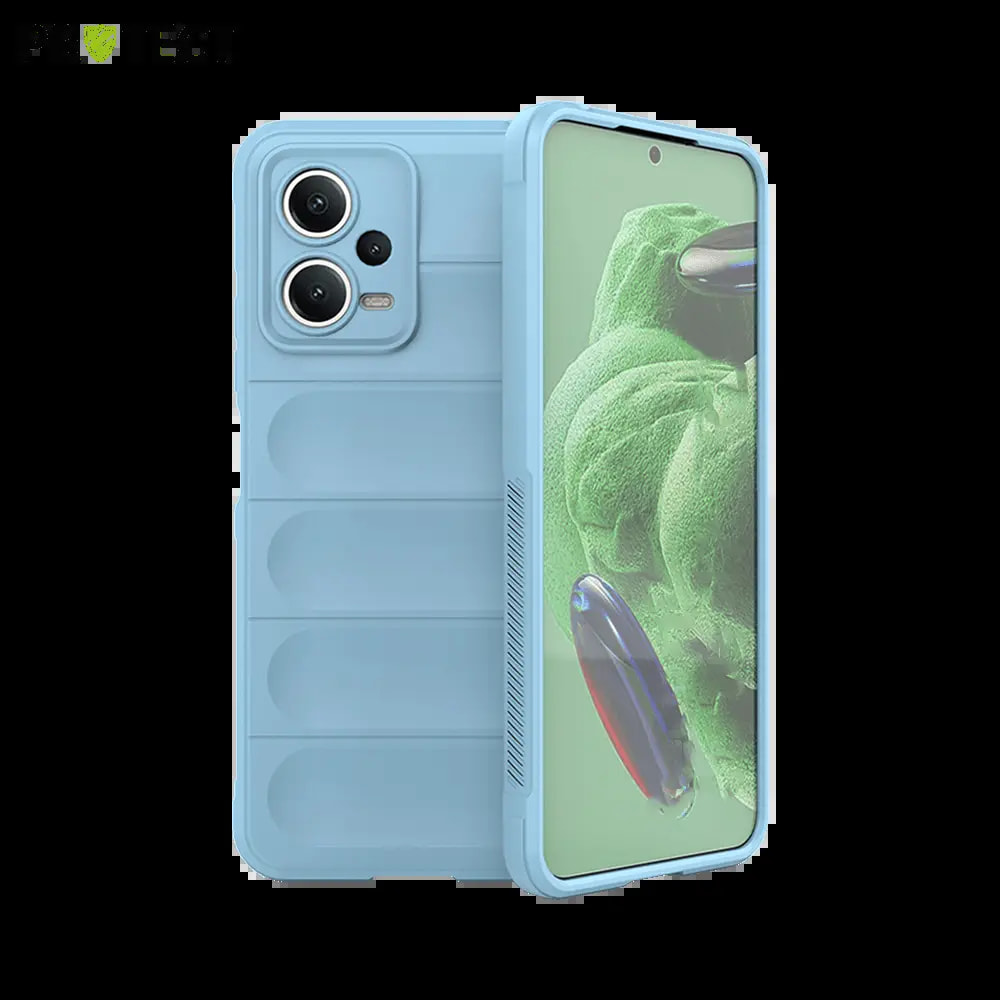 Coque de protection antichoc renforcée Xiaomi Poco X5 5G - PROTECT IX008 Bleu Clair