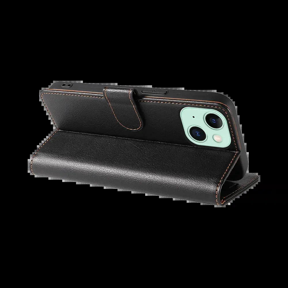 Housse folio anti-RFID iPhone 15 – PROTECT IP011 Noir - Vue 2