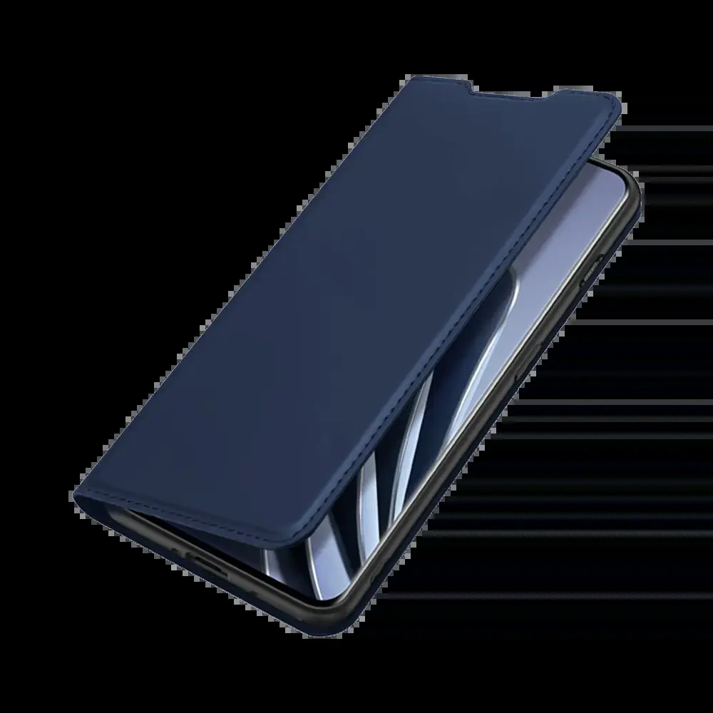 Housse folio OnePlus 10 Pro 5G porte-carte - Dux Ducis Skin Pro Bleu - Vue 3