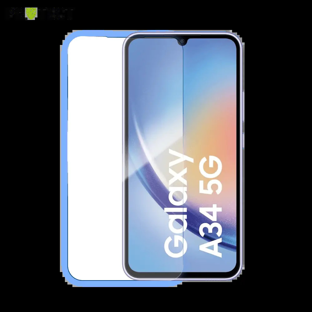 Verre trempé Samsung Galaxy A34 5G protection écran 9H - PROTECT Transparent