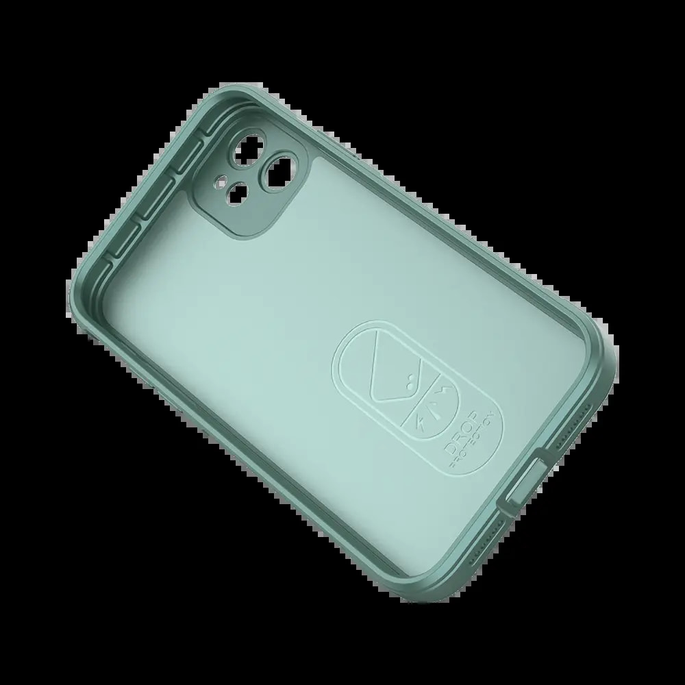 Coque de protection antichoc renforcée iPhone 11 - PROTECT IX008 Vert Foncé - Vue 4