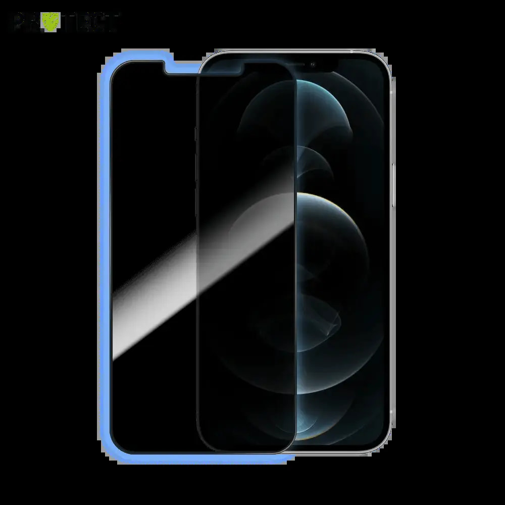 Verre trempé anti-espions iPhone 12 Pro Max protection écran 9H - PROTECT Transparent