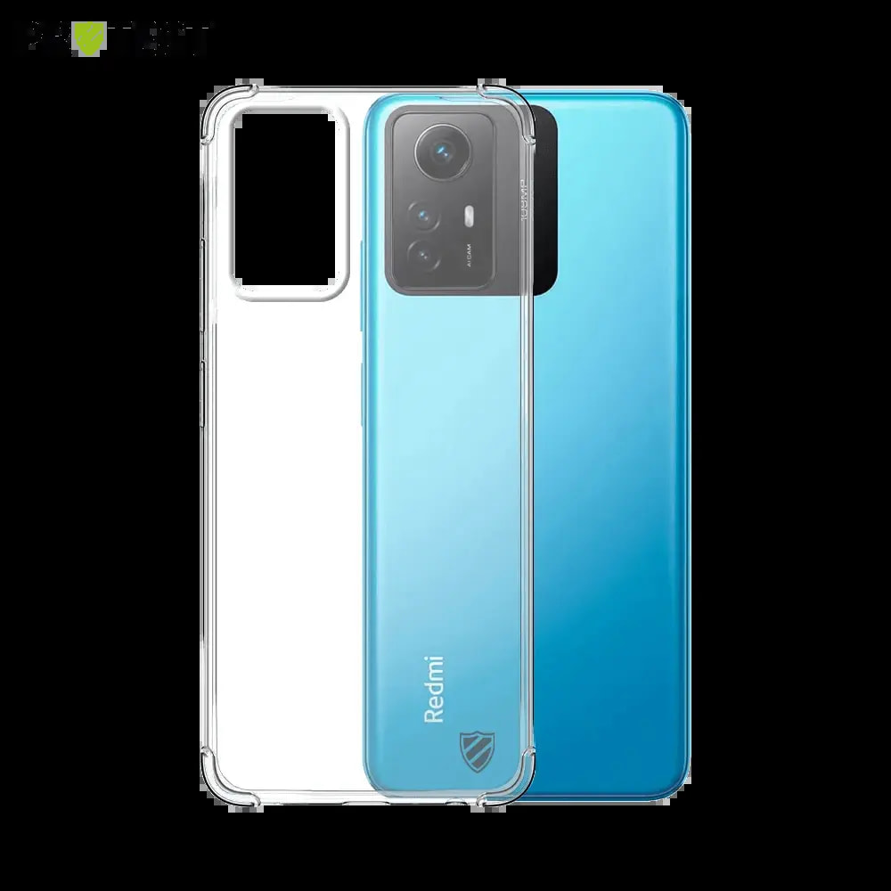 Coque antichoc renforcée silicone Xiaomi Redmi Note 12S PROTECT - Transparent