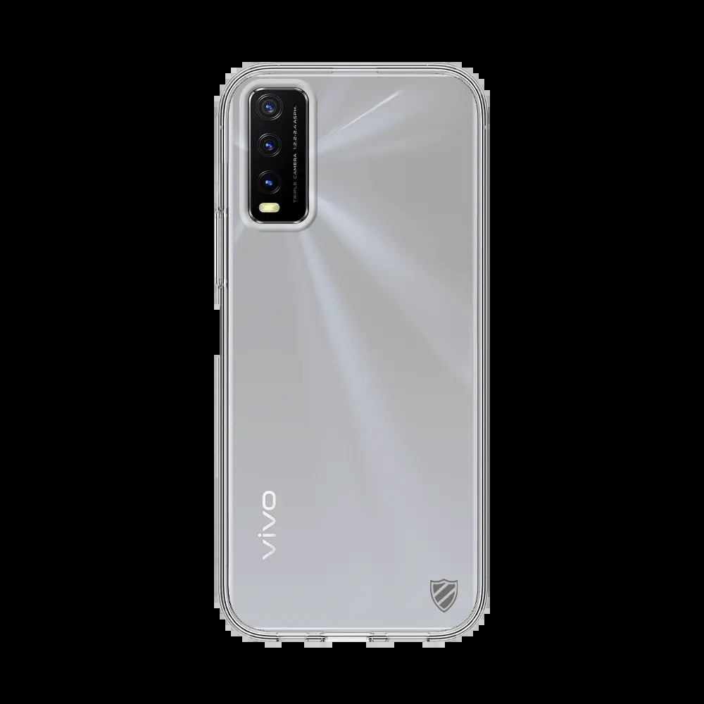 Coque silicone Vivo Y20s - PROTECT Transparent - Vue 2