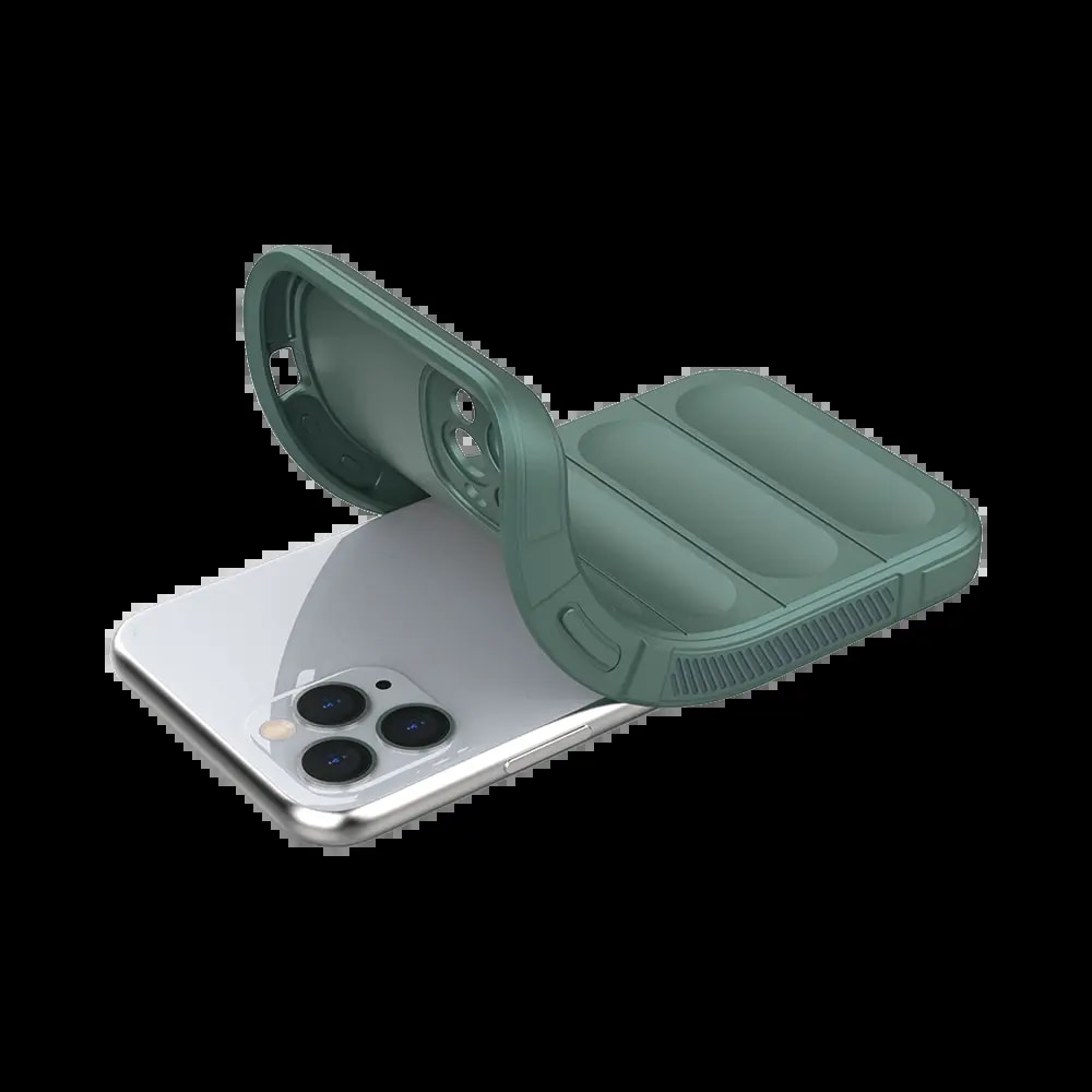 Coque de protection antichoc renforcée iPhone 11 Pro - PROTECT IX008 Vert Foncé - Vue 3