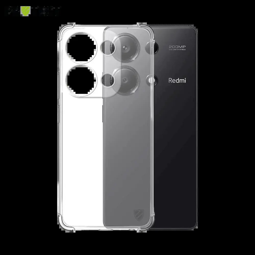Coque antichoc renforcée Xiaomi Redmi Note 13 Pro 4G - PROTECT Transparent