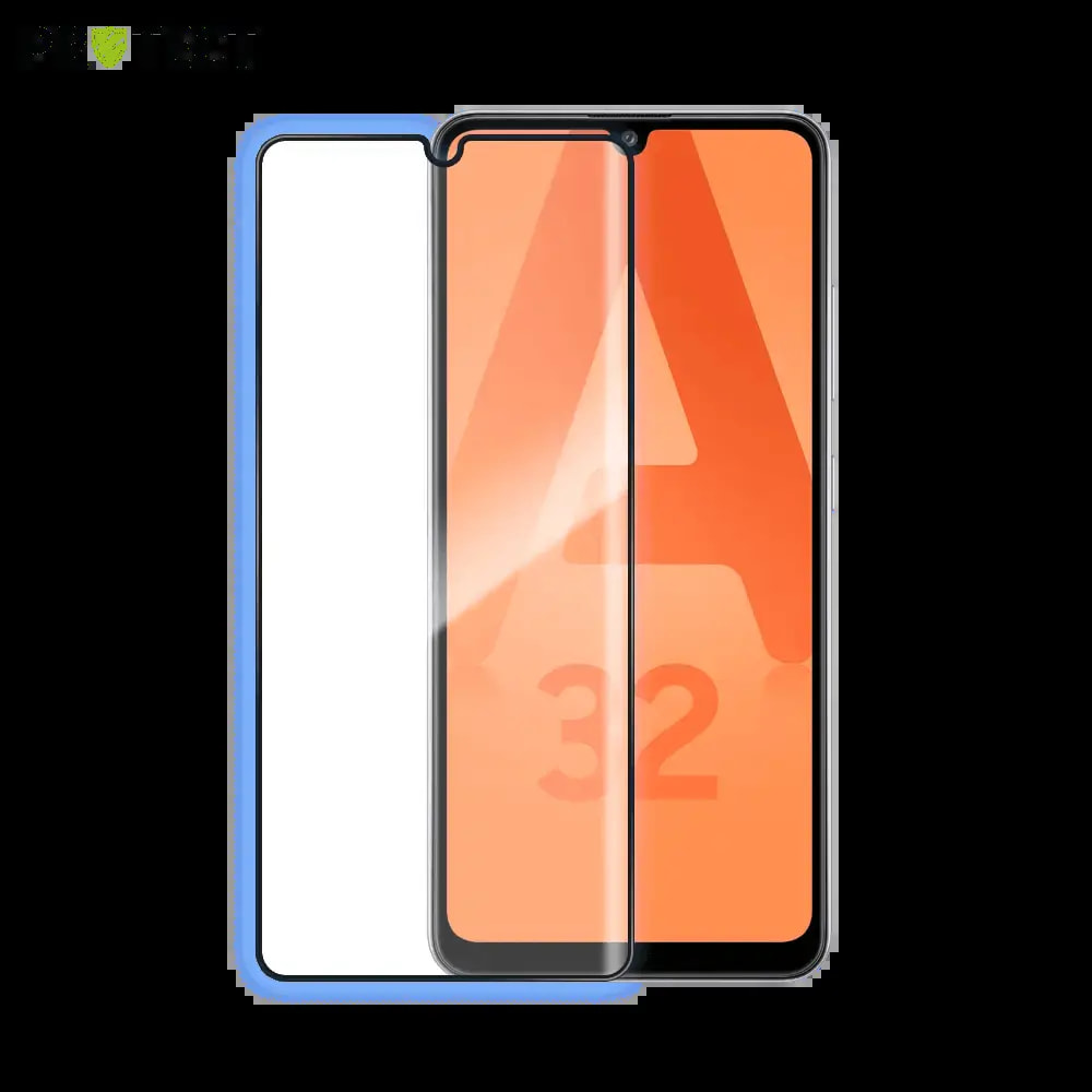 Verre trempé intégral Samsung Galaxy A32 4G protection écran 9H - PROTECT Noir