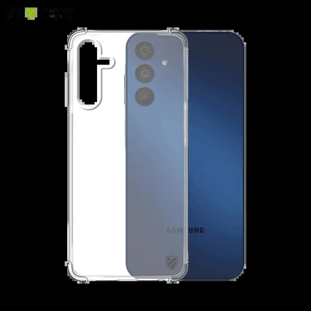 Coque antichoc renforcée transparente Samsung Galaxy A15 5G - silicone PROTECT